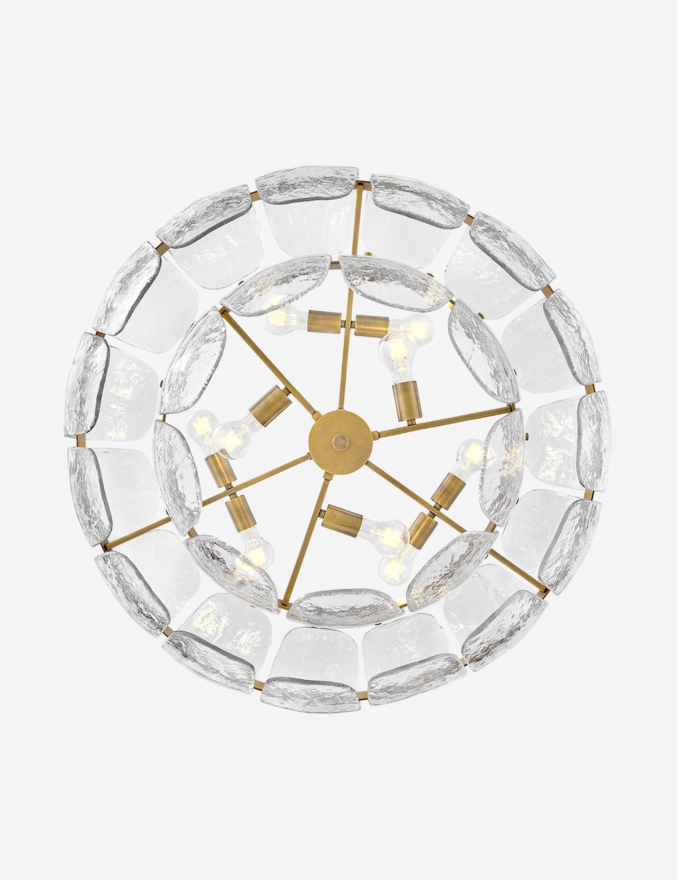 Bascom 3-Tier Crystal Chandelier - Modern Elegant Ceiling Light Fixture for Dining Room, Living Room & Bedroom Decor