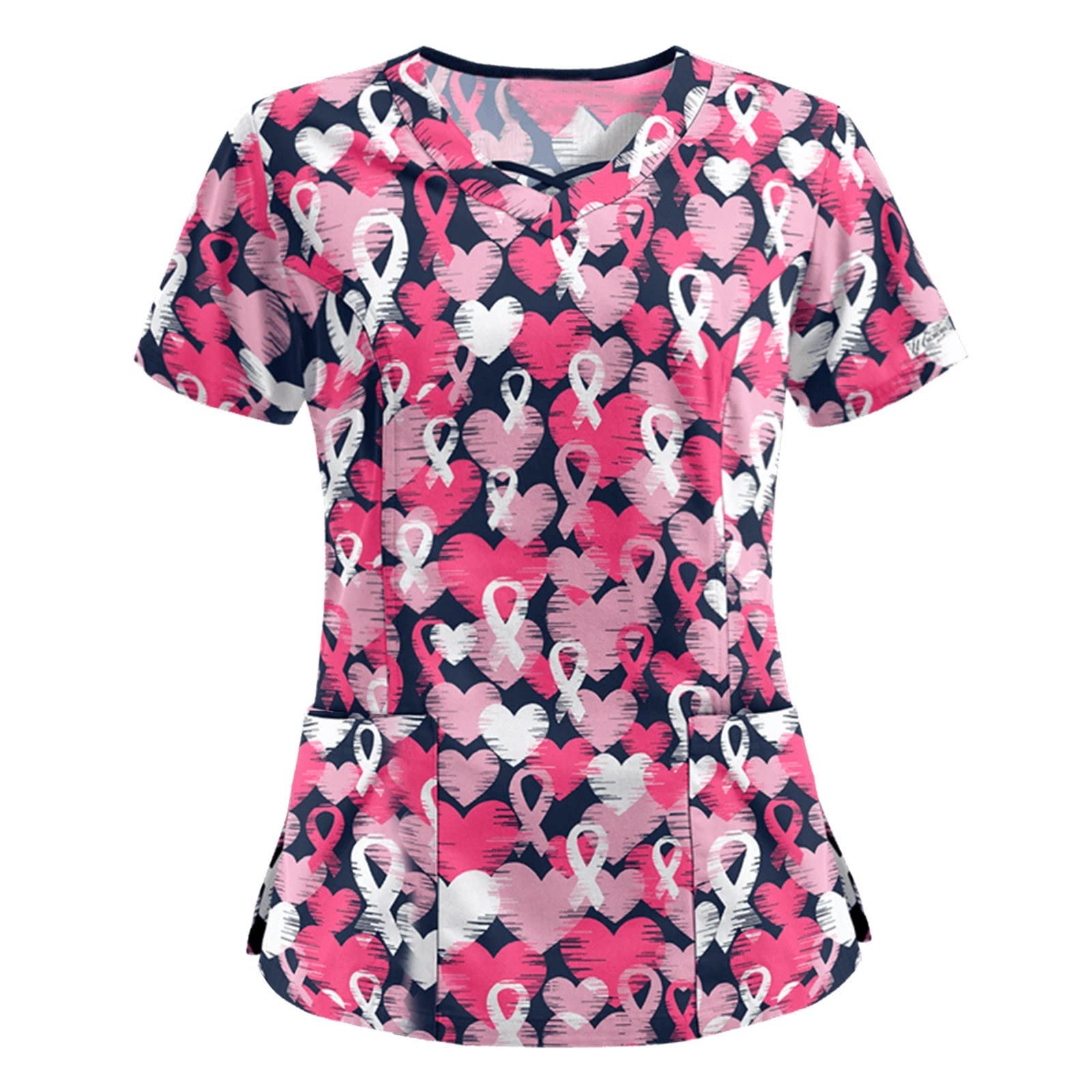 Comfortable Plus Size Scrubs for Women - Classic Loose Fit Scrub Tops | Perfect for Nurses, Doctors & Healthcare Professionals