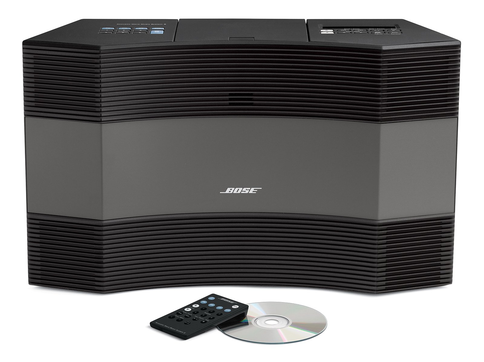 Bose Acoustic Wave Music System II - Premium Home Audio System with CD Player & AM/FM Radio (Graphite Gray) | Perfect for Living Room, Bedroom & Office Music Listening