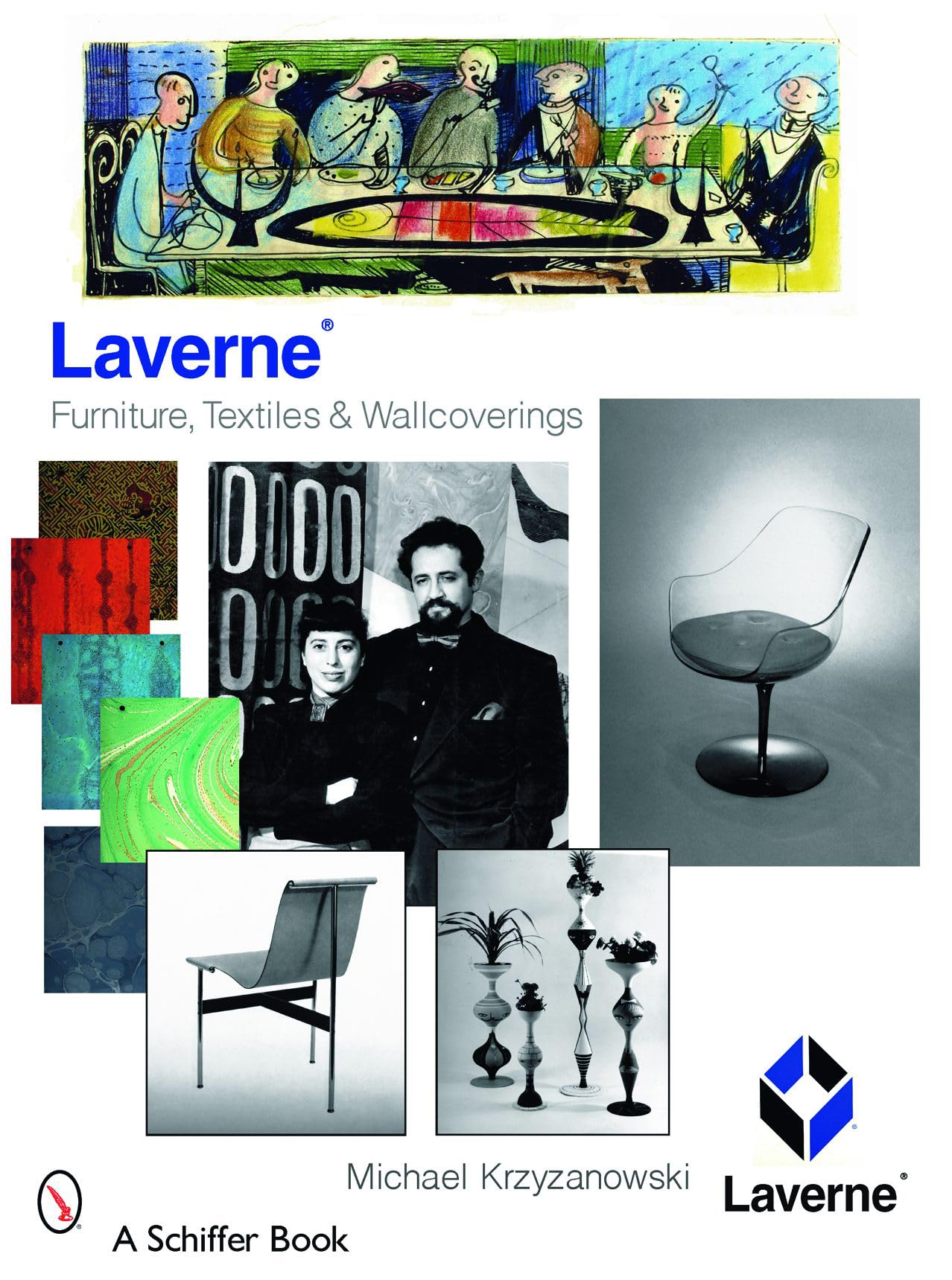 Laverne: Modern Furniture, Textiles & Wallcoverings Design Book by Schiffer | Home Decor Inspiration for Interior Designers & Decorators