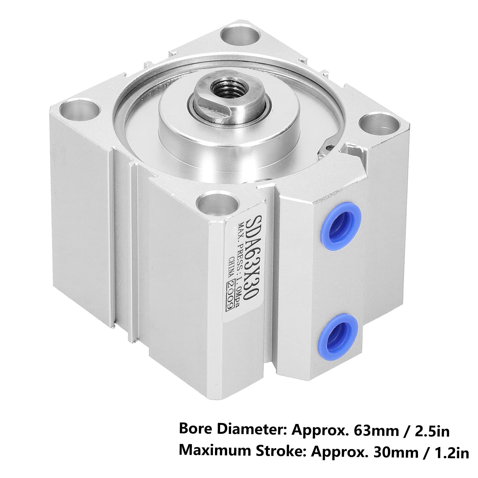 High-Quality Pneumatic Air Cylinder - Double Action, Lightweight & Easy to Install for Industrial Manipulators | Perfect for Automation, Robotics & Manufacturing Applications