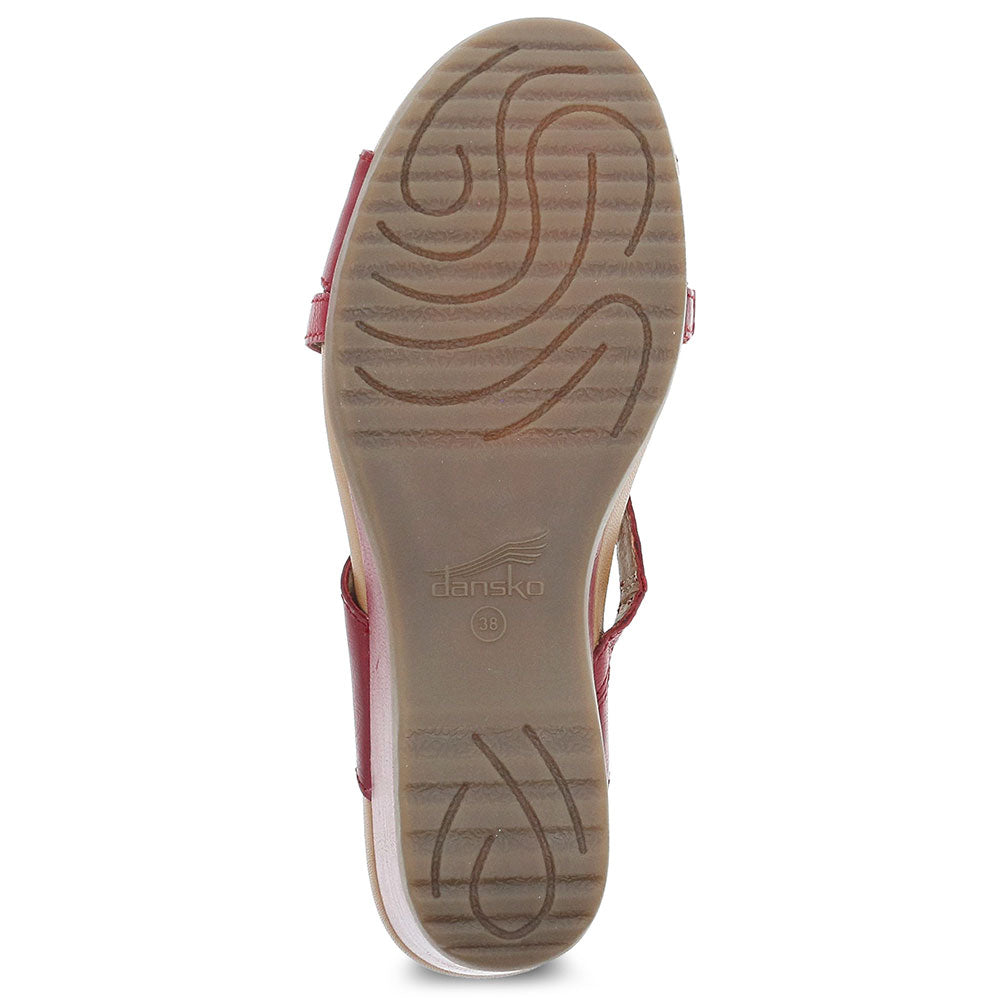 Ana Open Back Wedge Sandal - Women's Comfortable Summer Shoes for Beach, Vacation & Casual Outings