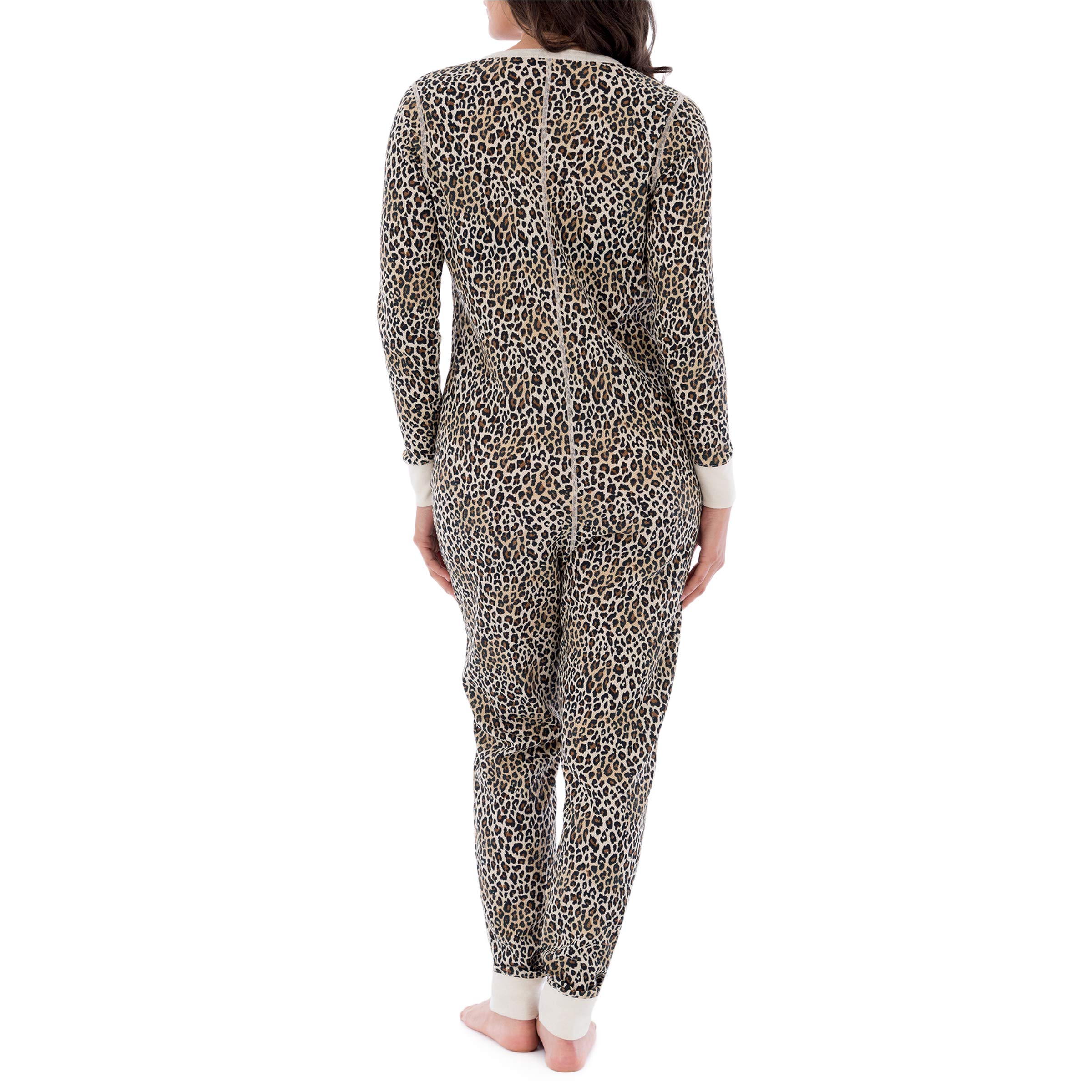 Fruit of the Loom Women's Micro Waffle Premium Thermal Union Suit - Warm Winter Underwear for Cold Weather, Layering & Outdoor Activities