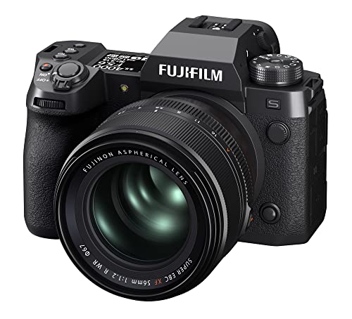FUJIFILM XF 56mm f/1.2 R WR Prime Lens - Professional Portrait Photography for Fuji X-Mount Cameras | Perfect for Weddings, Studio & Low Light Shooting