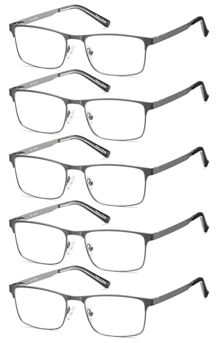 5 Pairs Gunmetal