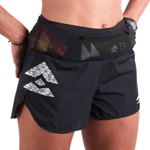 Women's T8 Sherpa Fleece Shorts V2 - Soft & Warm Winter Lounge Shorts for Women (Black) - Perfect for Cozy Nights, Lounging at Home & Casual Outings