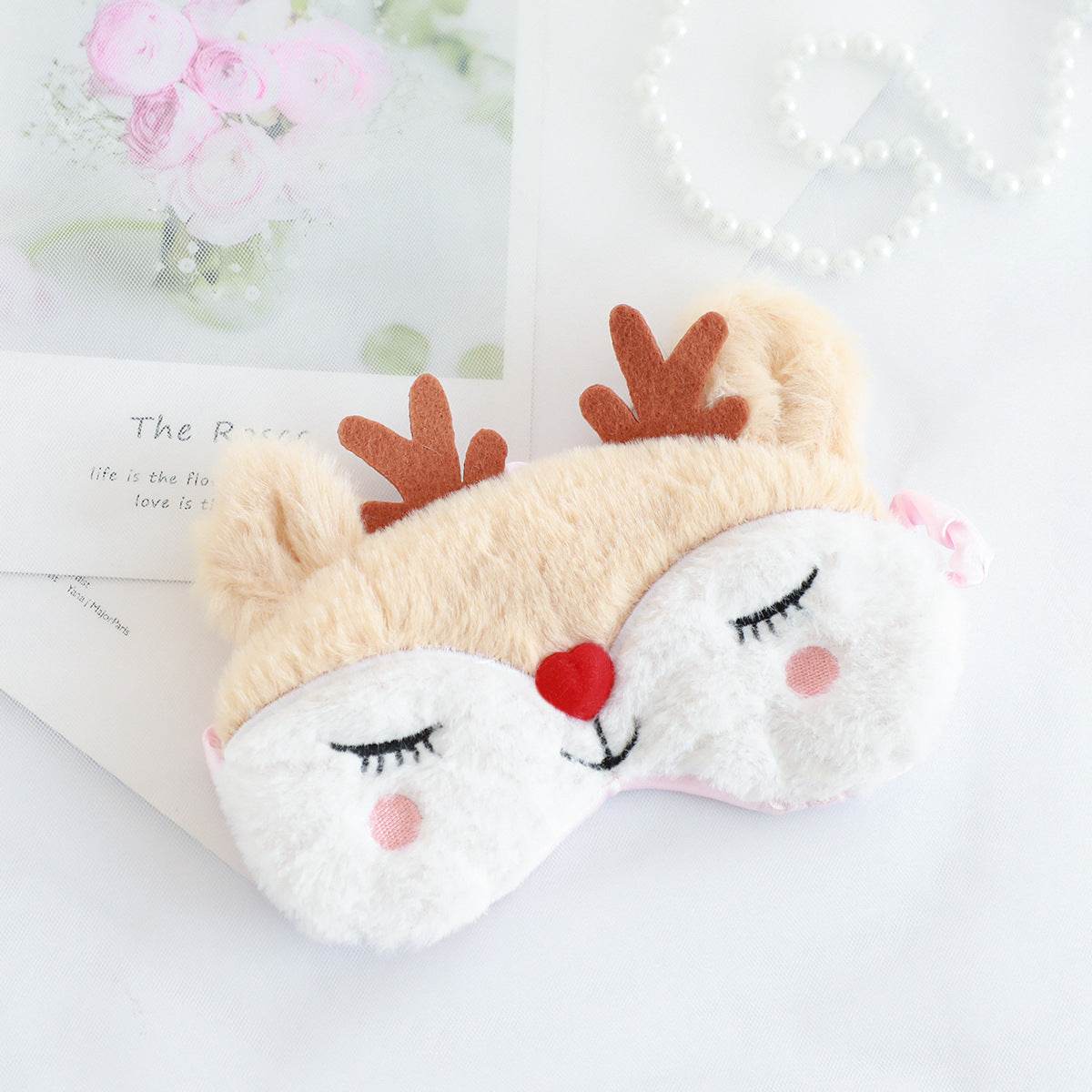 Snugglee Plush Reindeer Rudolf Indoor Slippers - Soft Christmas Themed House Shoes for Women & Men | Perfect for Holiday Gifts, Cozy Home Wear & Winter Comfort