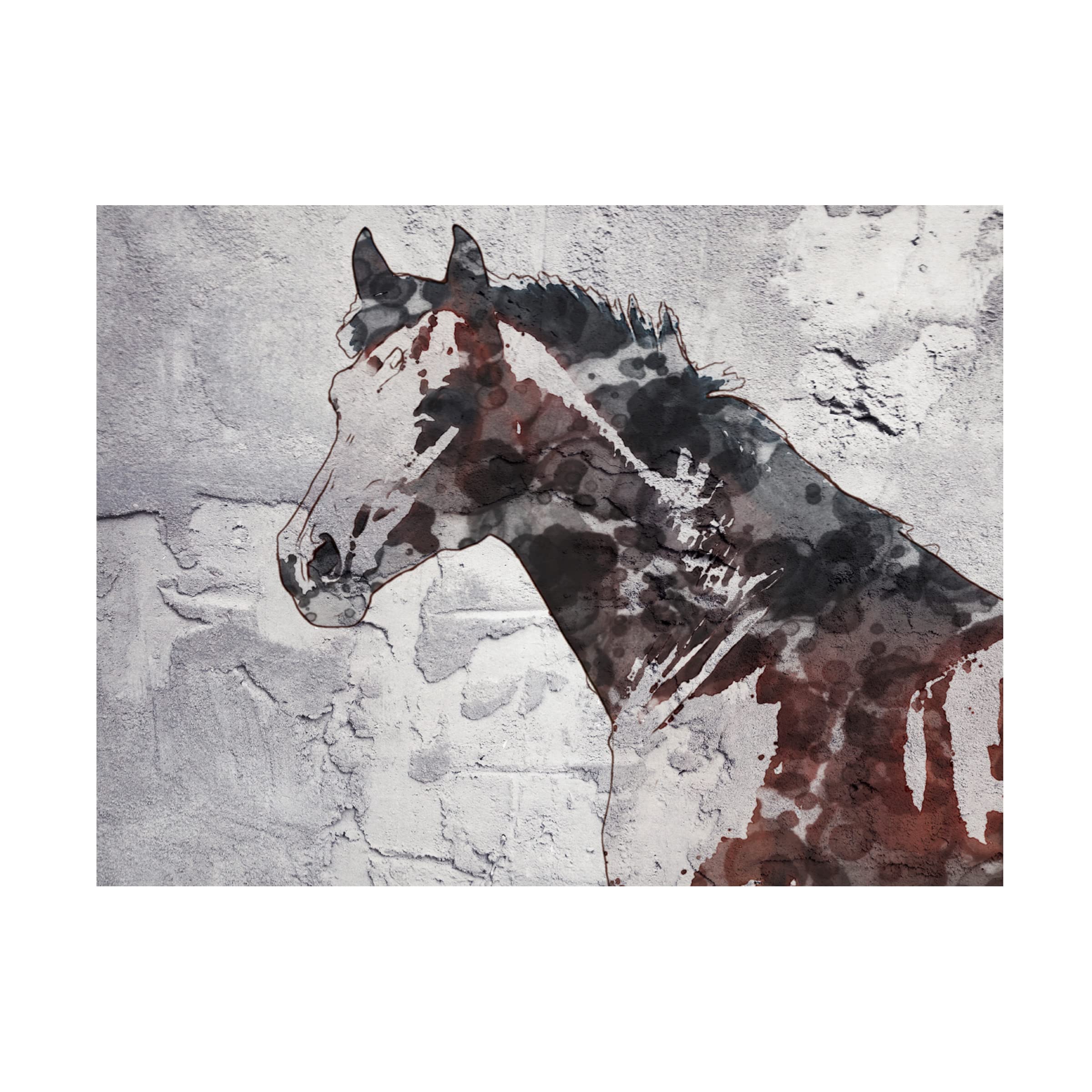 Trademark Fine Art 'Winner Horse IV' Canvas Wall Art by Irena Orlov - Elegant Equestrian Painting for Living Room, Office & Home Decor