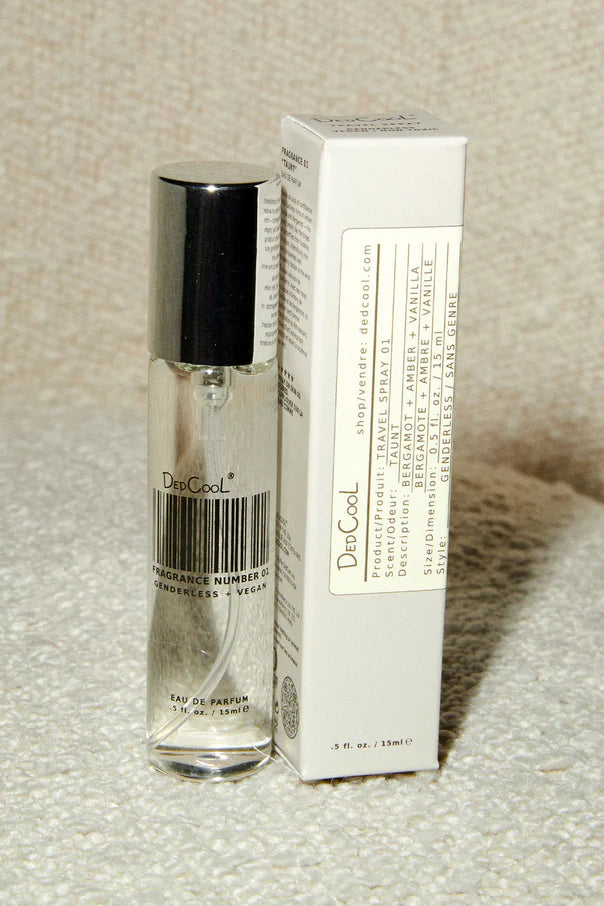 DedCool 01 Taunt Travel Spray - Vegan Perfume for Women & Men, Long-Lasting Fragrance, Perfect for Travel, Work & Date Night