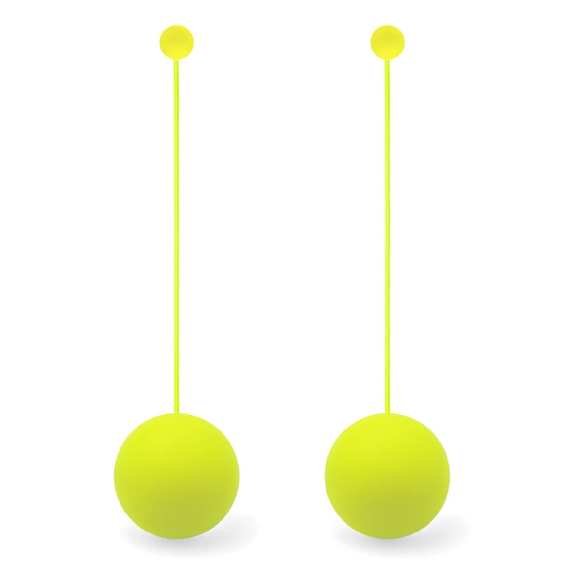 90mm LED Contact Poi - Glow in The Dark Juggling Toys for Dance, Flow Arts & Fire Performances - Perfect for Night Shows, Festivals & Outdoor Performances