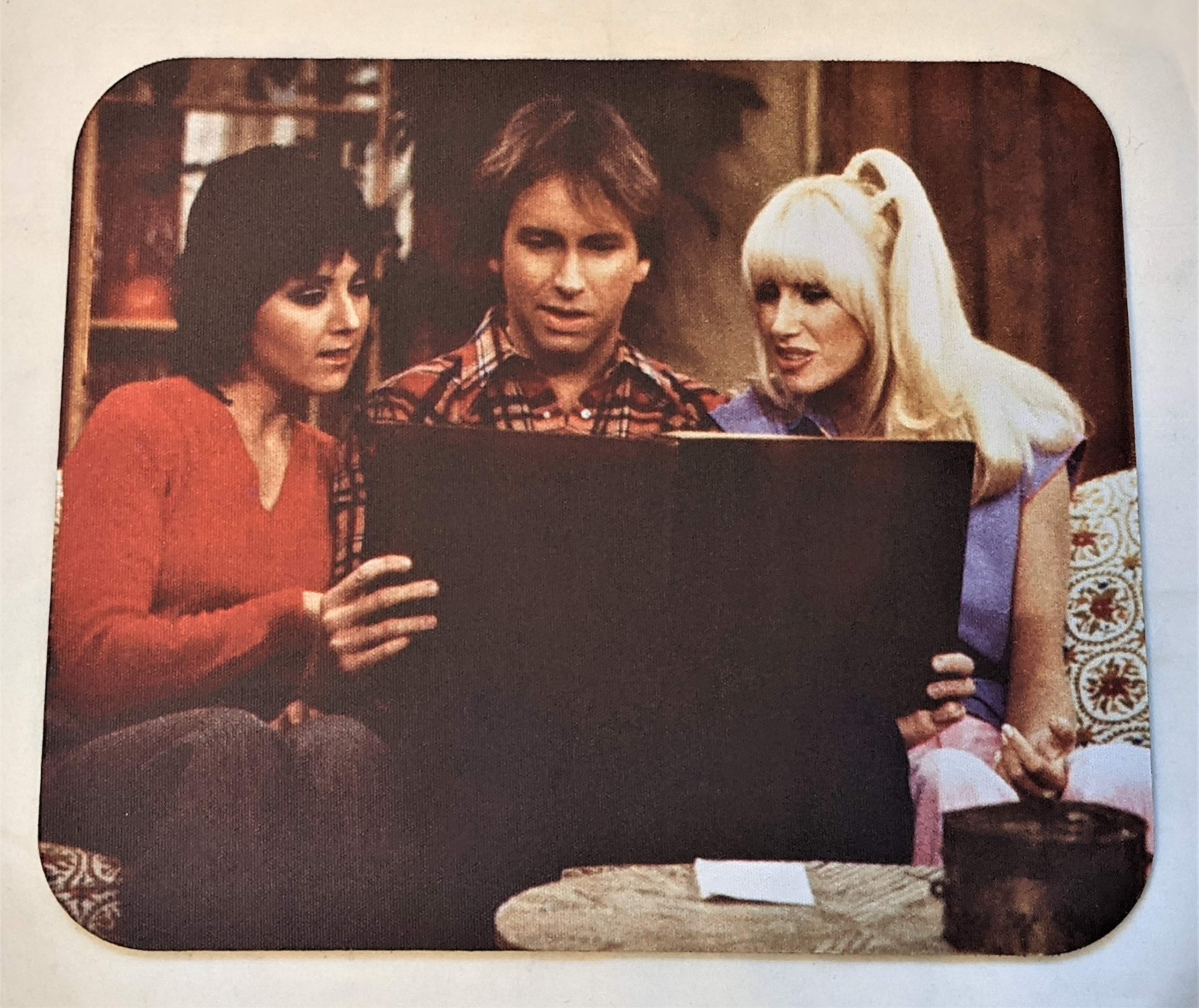 Three's Company Large Gaming Mouse Pad - Non-Slip Rubber Base, Smooth Surface for PC, Laptop & Office Use - Perfect for Work, Gaming & Home Office Setup