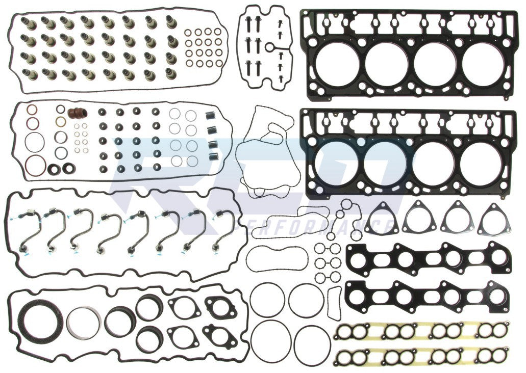 Mahle 6.4L Head Gasket Kit Without Studs - Compatible with Ford Powerstroke Diesel Engines - Perfect for Engine Rebuilds & Repairs