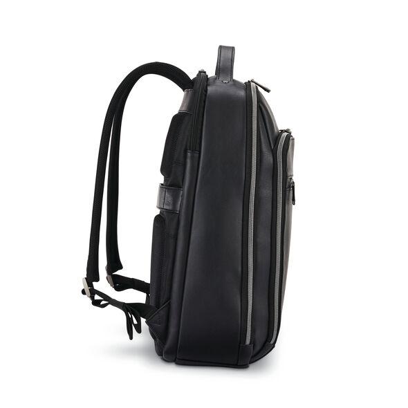 Samsonite Classic Leather Backpack for Men & Women - Durable Water-Resistant Laptop Backpack for Work, Travel & College - 15.6 Inch Business Computer Bag with USB Charging Port