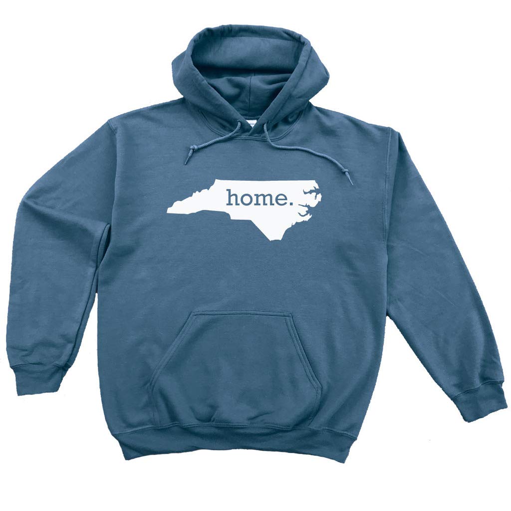 North Carolina Hoodie Sweatshirt - Homeland Tees Cozy Pullover for Men & Women | Perfect for College, Game Day & Casual Wear