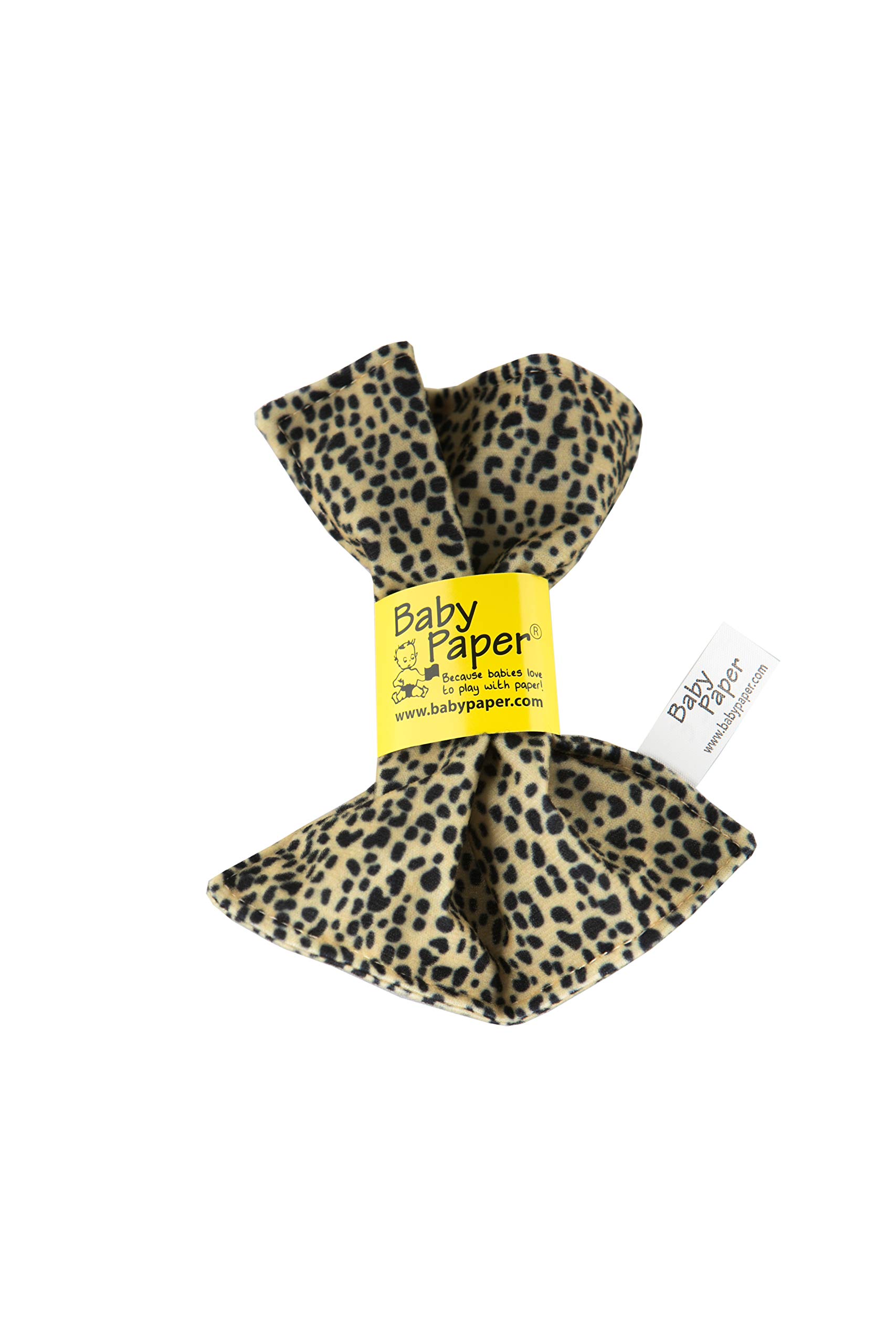 Crinkly Cheetah Baby Toy for Sensory Play & Fun