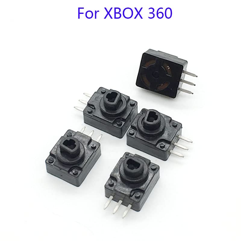 Xbox 360 Controller Replacement Parts - 5-Piece Trigger LT RT Potentiometer Switch Kit for DIY Repair | Gaming Accessories for Xbox 360 Console | Perfect for Controller Button Fix & Maintenance