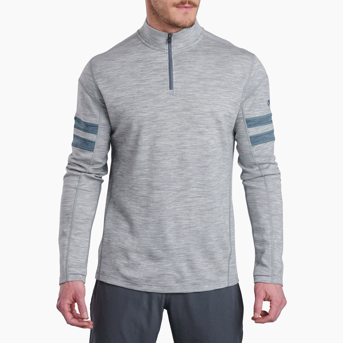 Men's Kuhl Team Merino 1/4 Zip Sweater - Lightweight Wool Pullover for Hiking & Outdoor Adventures