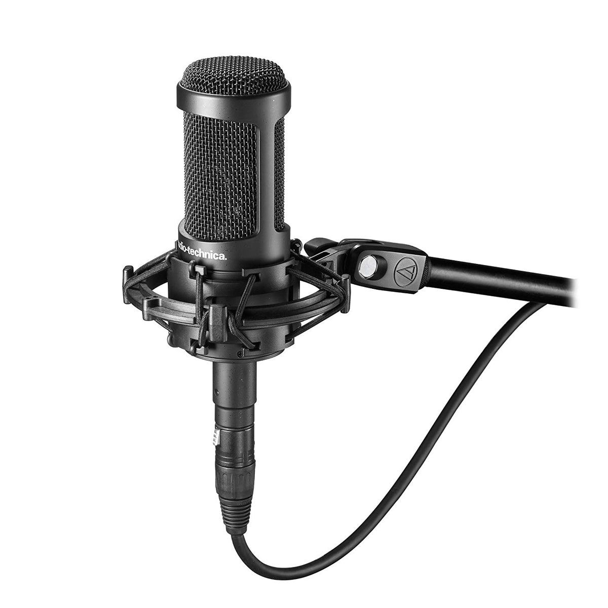 Audio Technica AT2050 Large Diaphragm Multi-Pattern Condenser Microphone - Professional Studio Recording, Podcasting & Voice Over