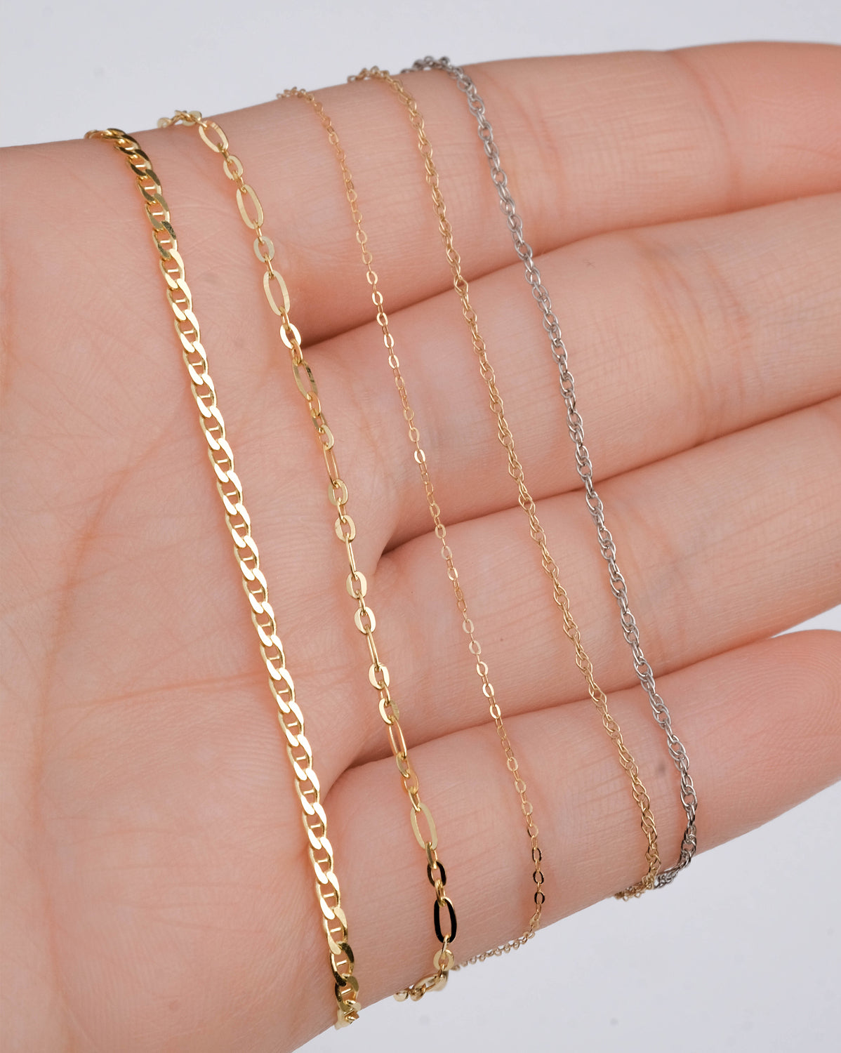 14K Solid Gold Rosalita Bracelet for Women - Elegant & Dainty Gold Chain Bracelet - Perfect for Gifts, Weddings & Everyday Wear