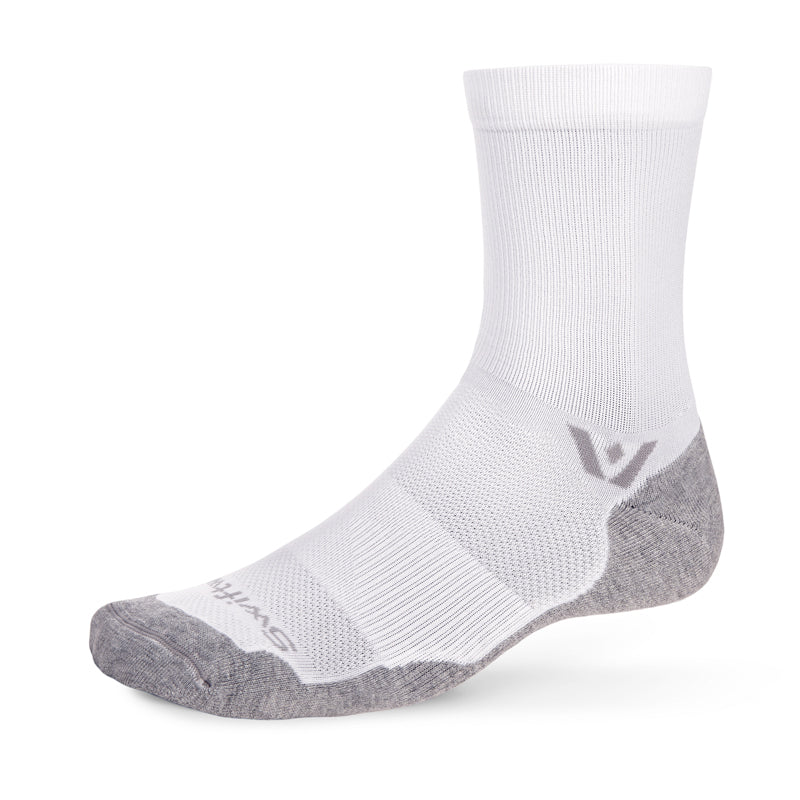 Swiftwick Maxus Mid Crew Socks - Performance Athletic & Running Socks for Men & Women - Moisture-Wicking & Breathable Design for Hiking, Cycling & Outdoor Sports