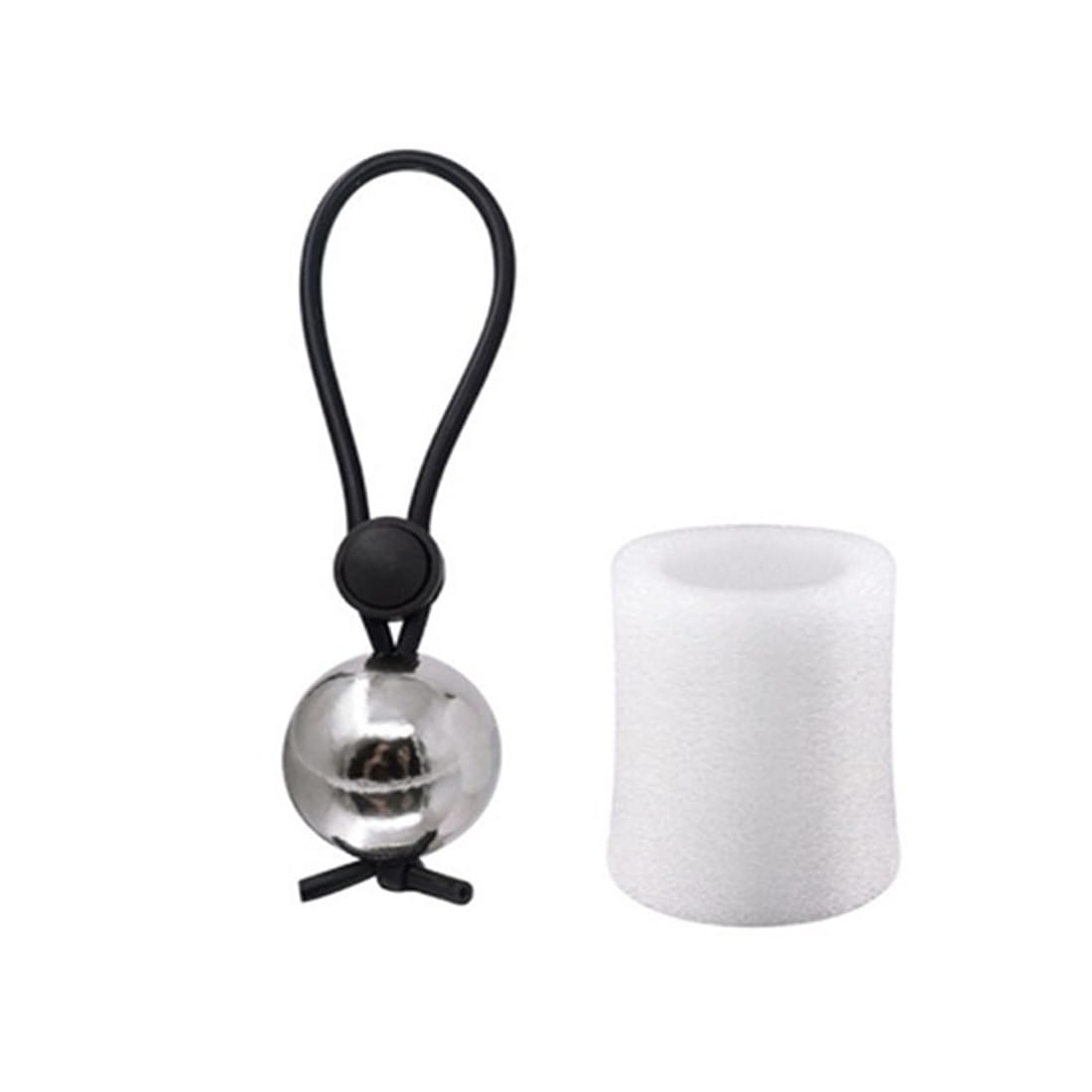 **Heavy Weight Penis Extender with Metal Ball - Stretcher & Enlargement Device for Men | Chastity Exercise & Weight-Bearing Sex Toy | Enhance Sexual Wellness & Stamina | Perfect for Couples Play & Solo Training**