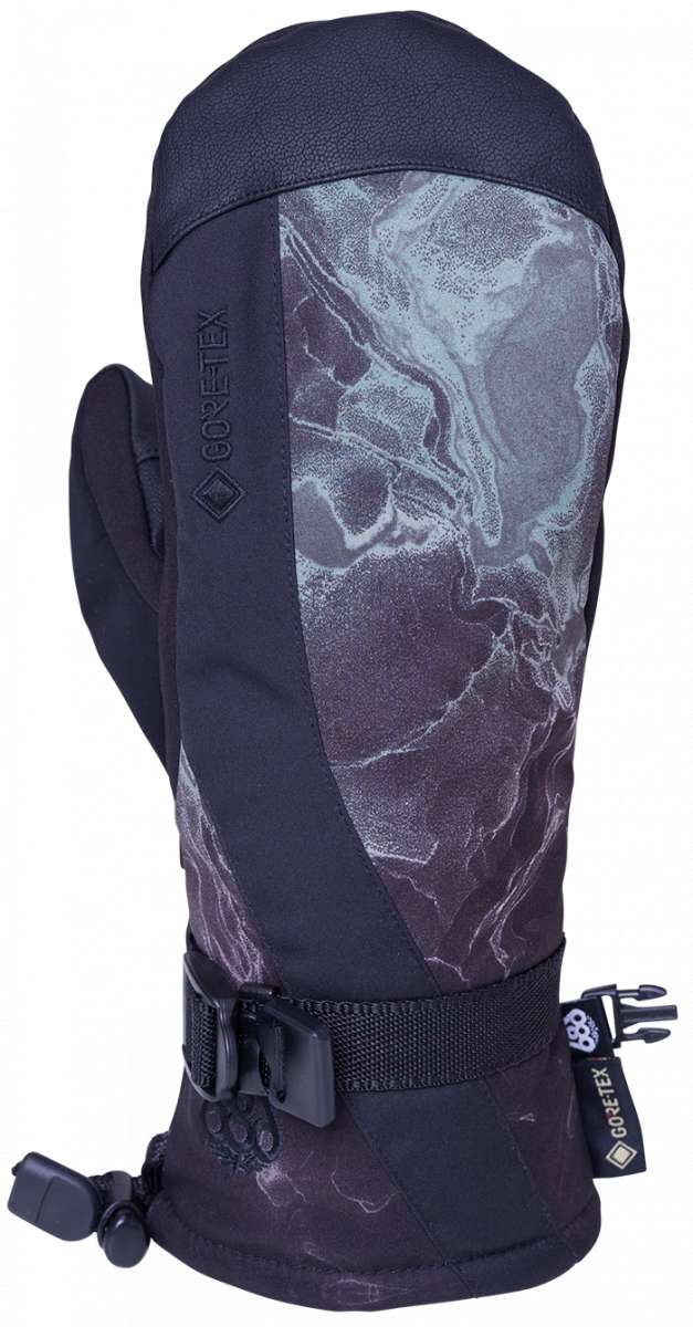 686 Women's GORE-TEX Linear Mittens - Waterproof Winter Gloves for Skiing, Snowboarding & Cold Weather (2024 Edition)