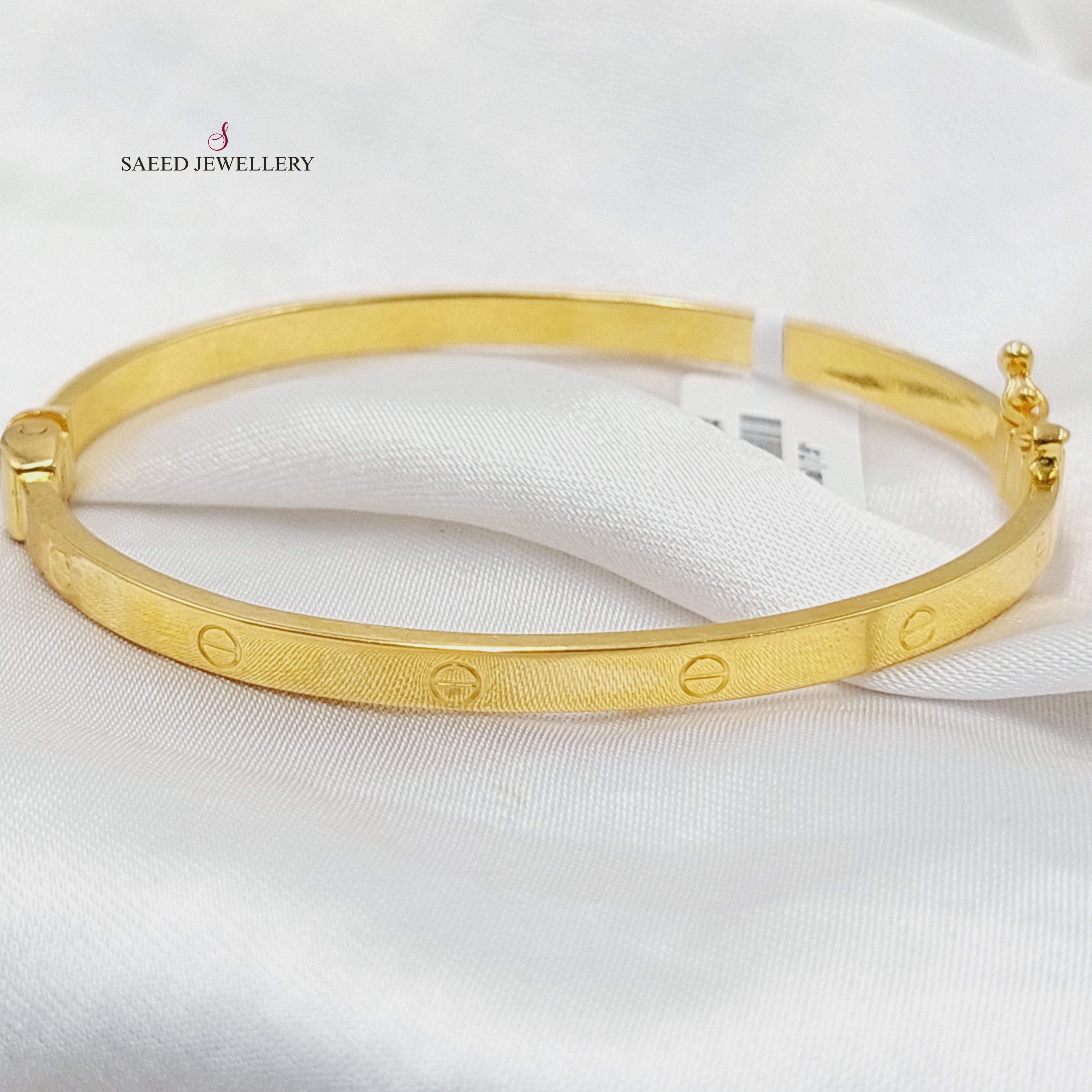 4mm Love Bangle Bracelet for Women - Sterling Silver or Gold Plated Romantic Jewelry Gift for Anniversary, Valentine's Day & Special Occasions