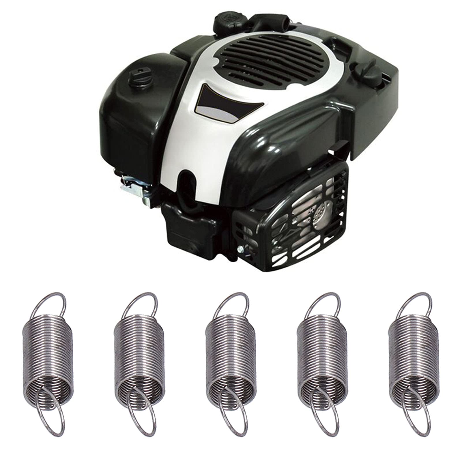 Durable Iron Choke Spring & Air Vane Spring Replacement - High Wear Resistance, Universal Fit for Lawn Mowers & Outdoor Power Equipment - Perfect for Garden Maintenance & Landscaping Tools