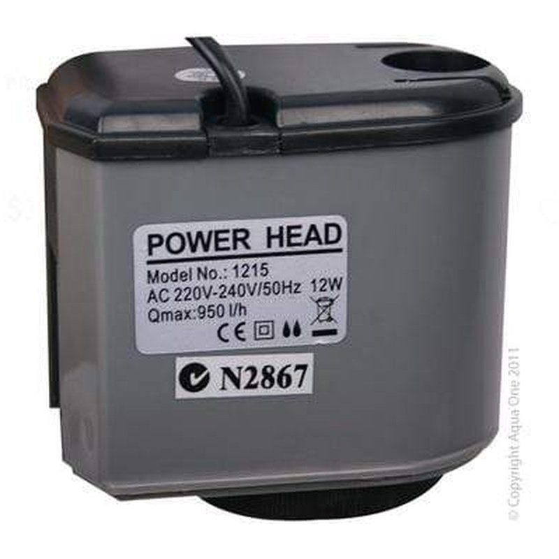 Aqua One Powerhead 950LH Water Pump - High Flow 950L/H for Aquariums & Fish Tanks | Replacement for AquaStyle 850 & 980 Models (Part# 11224) | Perfect for Freshwater & Saltwater Aquatic Environments
