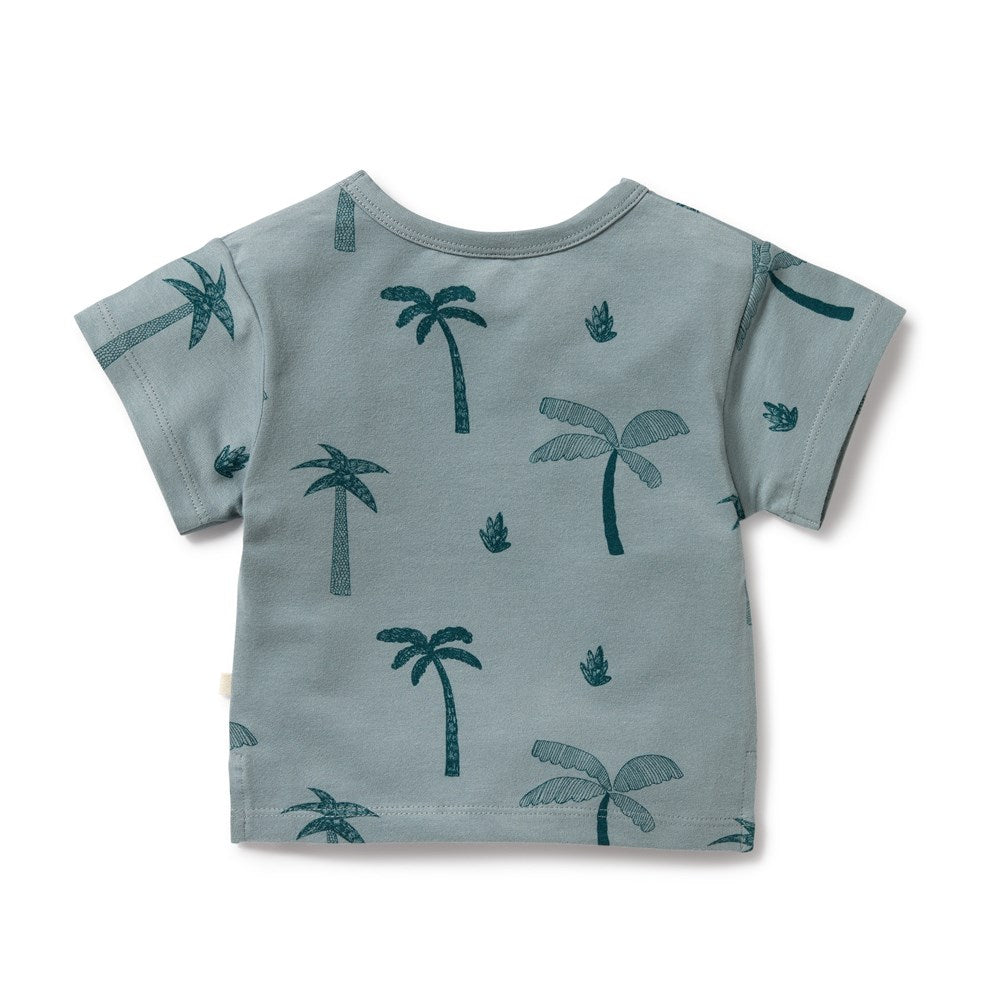 Palm Days Organic Cotton T-Shirt for Men & Women - Eco-Friendly Casual Wear for Everyday Comfort & Style