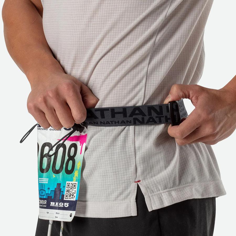 Race Number Belt with Adjustable Waist Strap - Comfortable Running & Cycling Accessory for Athletes | Perfect for Marathons, Triathlons & Training