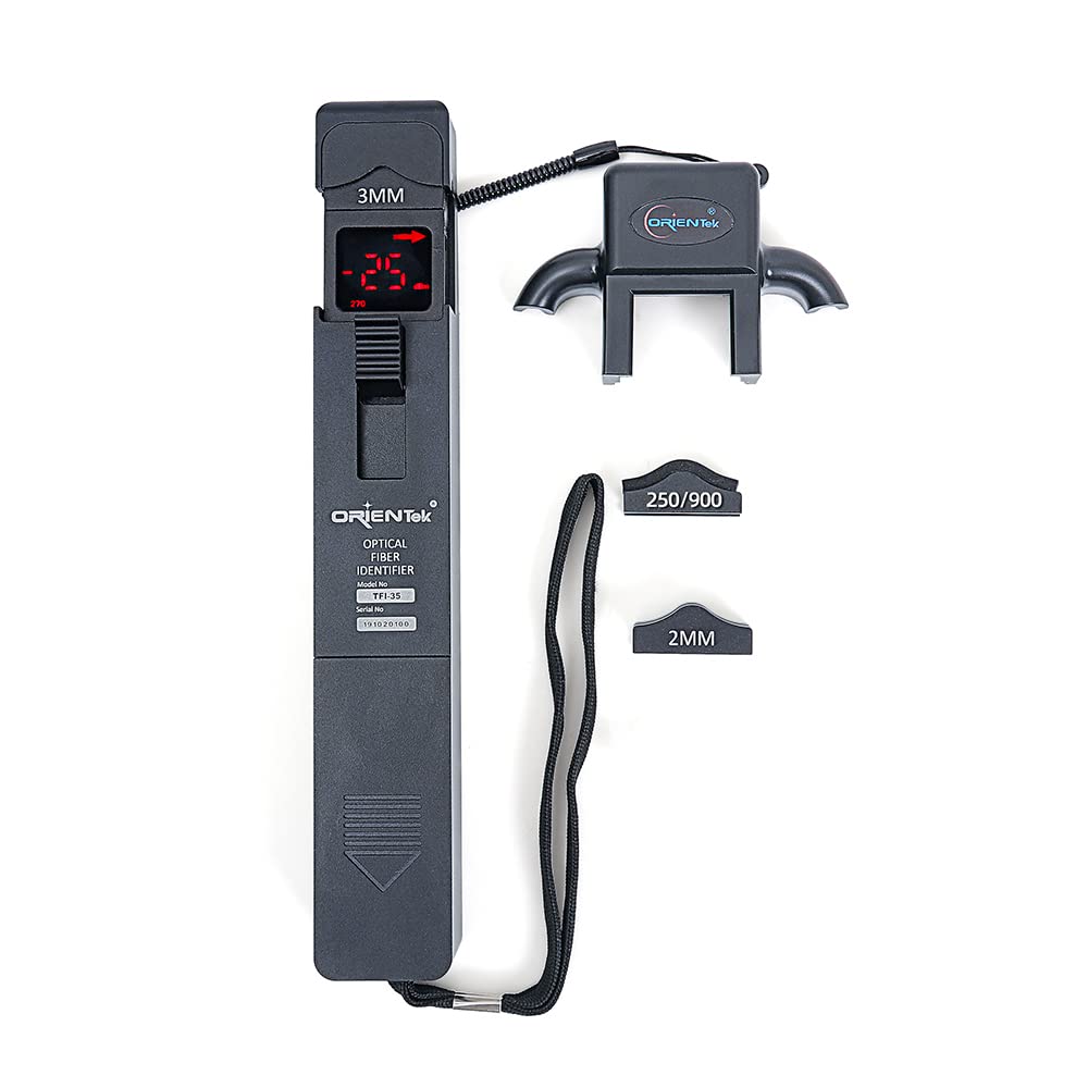 ORIENTEK TFI-35 Optical Fiber Identifier - Live Fiber Detector 800nm-1700nm for Telecom, Network Testing & Fiber Optic Maintenance | Ideal for Technicians & Engineers