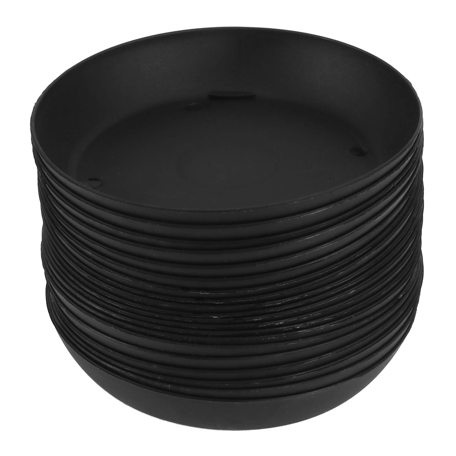 Housoutil 20-Pack Small Plant Pots with Saucers - Succulent & Flower Pot Trays for Indoor/Outdoor Plants, Home Decor, and Gardening Gifts