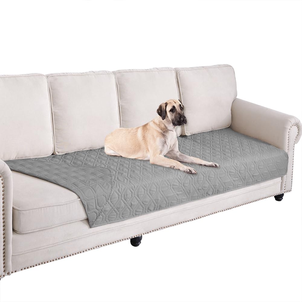 Ameritex Waterproof Reversible Dog Bed Cover - Soft Pet Blanket for Furniture, Couch & Sofa Protector - Ideal for Pets, Travel & Home Use