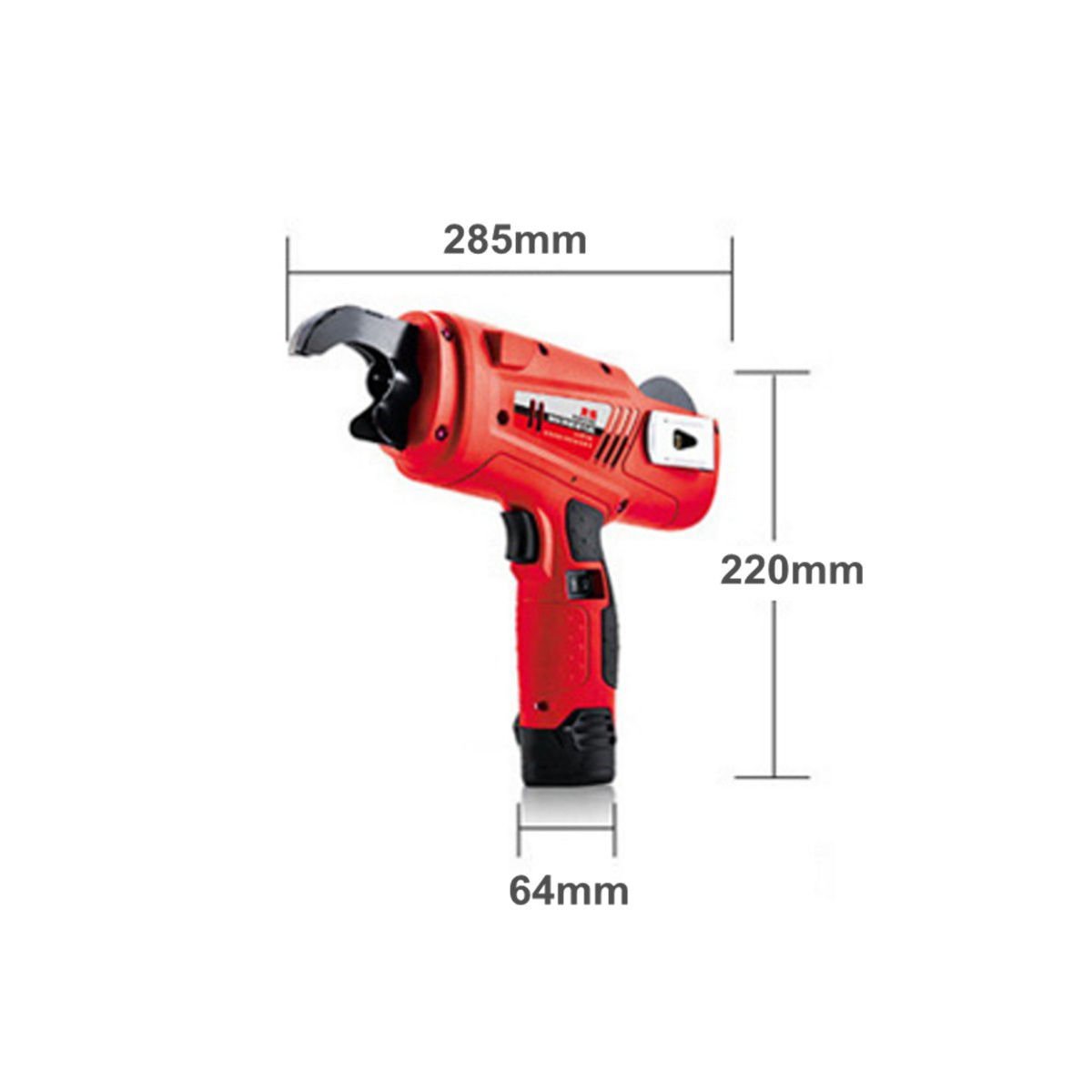 ELEOPTION Automatic Rebar Tying Machine - Electric Handheld Rechargeable Construction Tool with 5 Tying Wires (8-34mm Wire Capacity) - Perfect for Concrete Reinforcement, Steel Bar Binding & DIY Building Projects