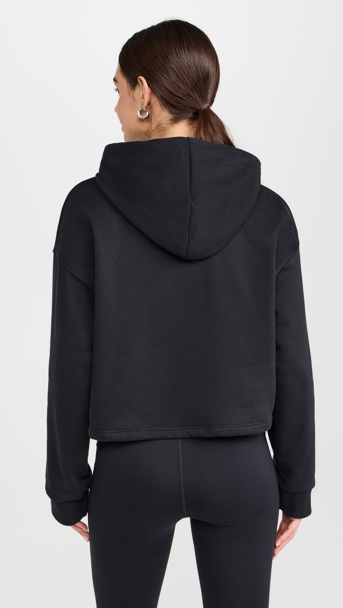 Beyond Yoga Women's Happiness Cropped Hoodie - Soft Stretchy Workout Pullover for Yoga, Running & Lounge Wear - Comfortable Athletic Hooded Sweatshirt for Women