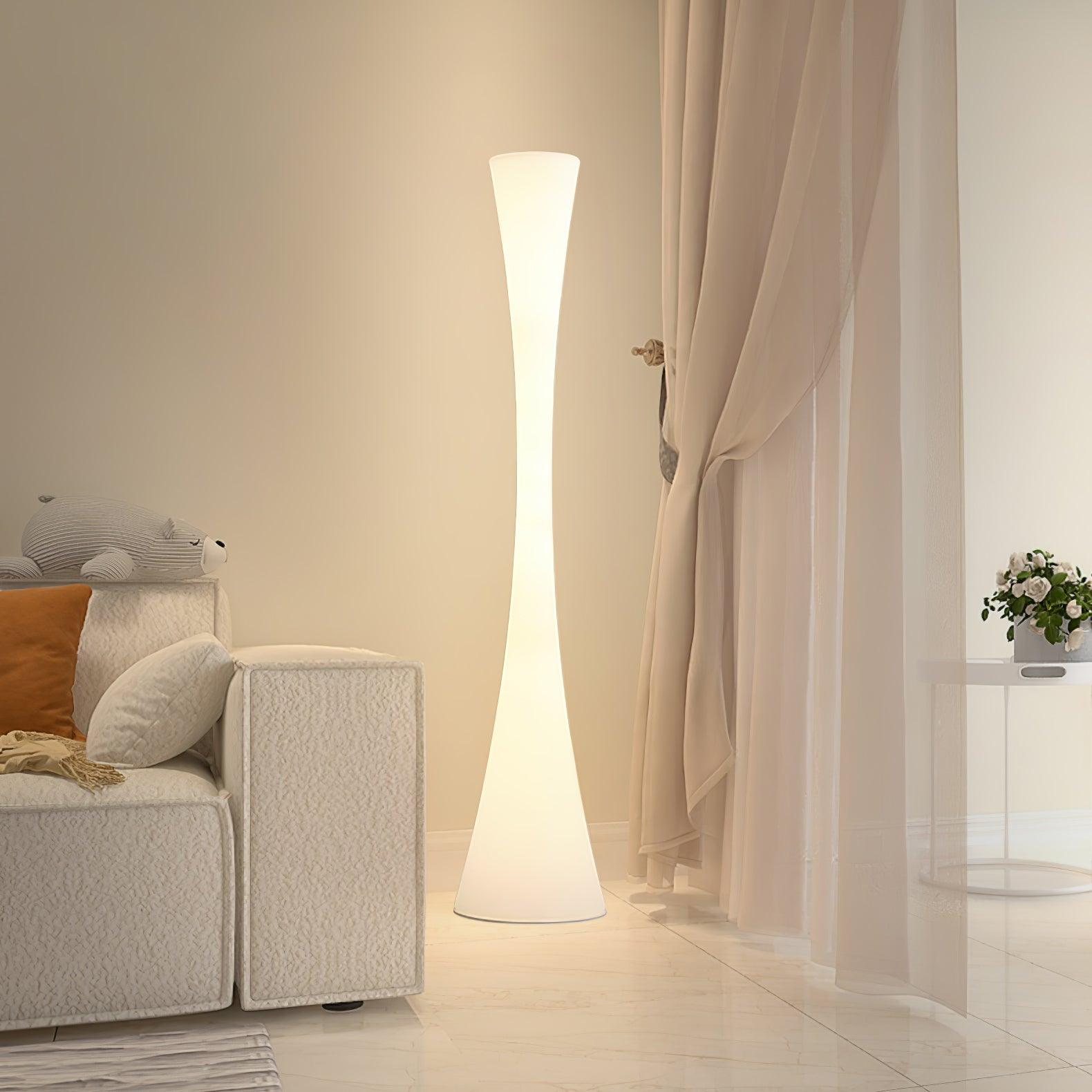 Biconica Pol Floor Lamp - Modern Adjustable LED Standing Light for Living Room, Bedroom & Office - Perfect for Reading, Working & Ambient Lighting