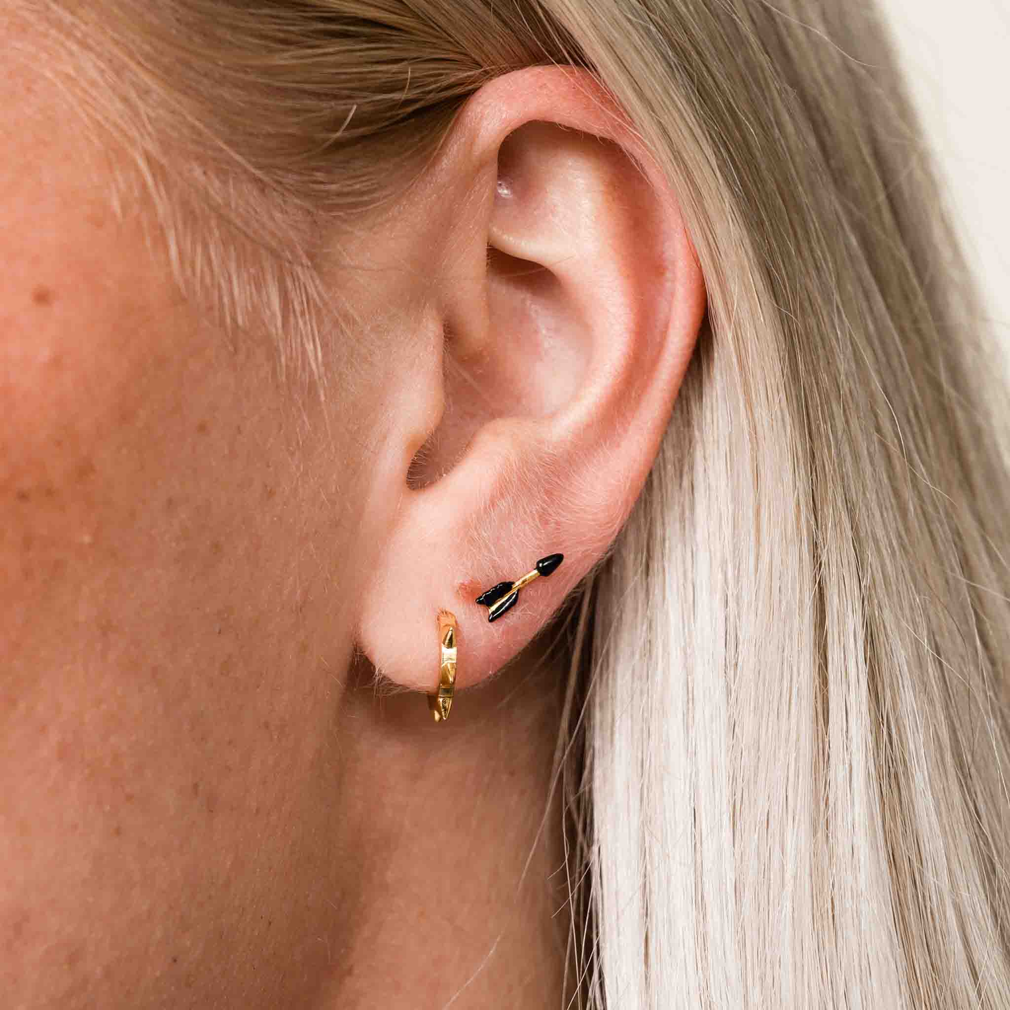 Trendy Punk Earrings Set - Gothic Spiked Studs & Hoops for Women | Perfect for Concerts, Parties & Edgy Everyday Style