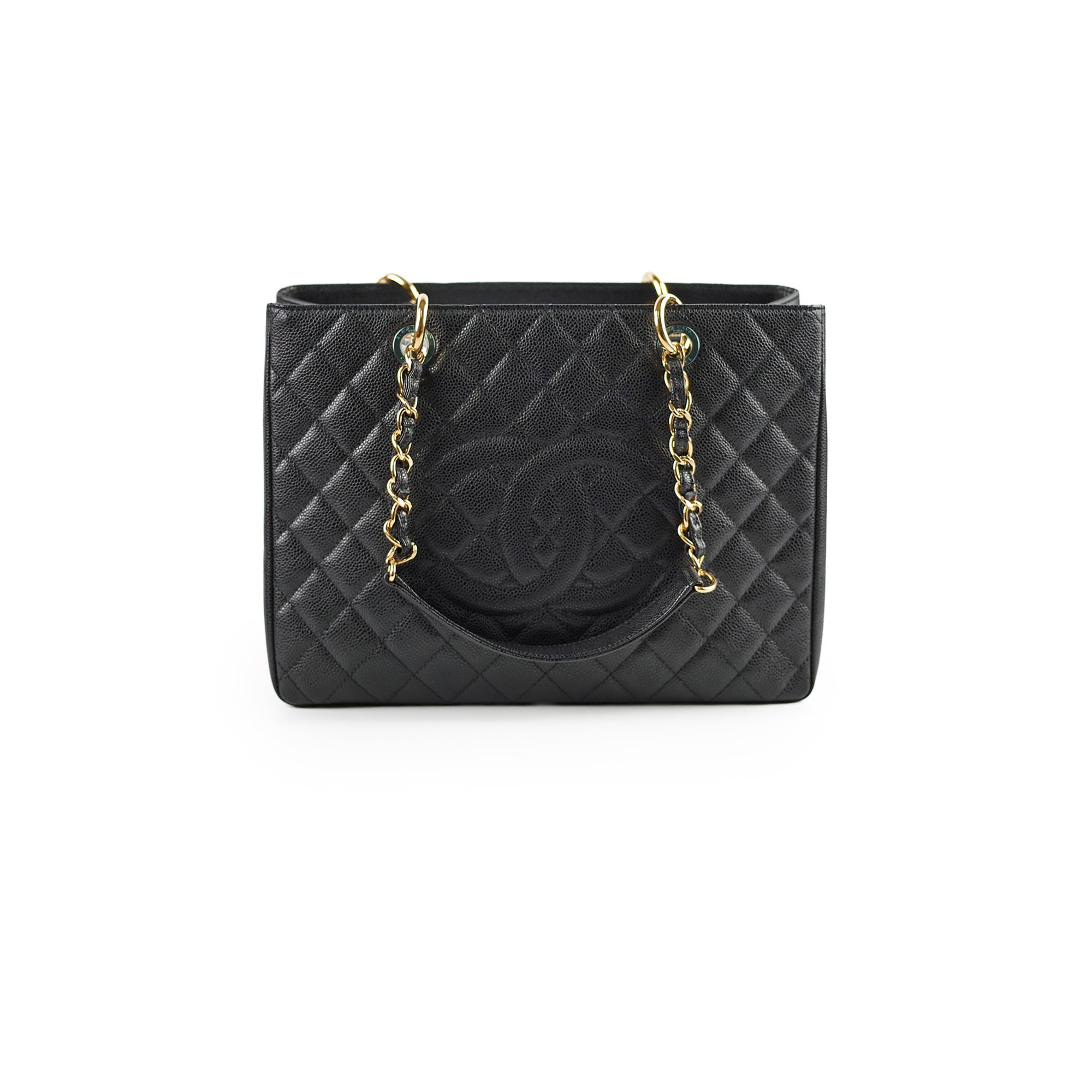 Chanel Caviar Leather GST Grand Shopping Tote Bag Black - Luxury Designer Handbag for Women, Perfect for Work, Travel & Everyday Use