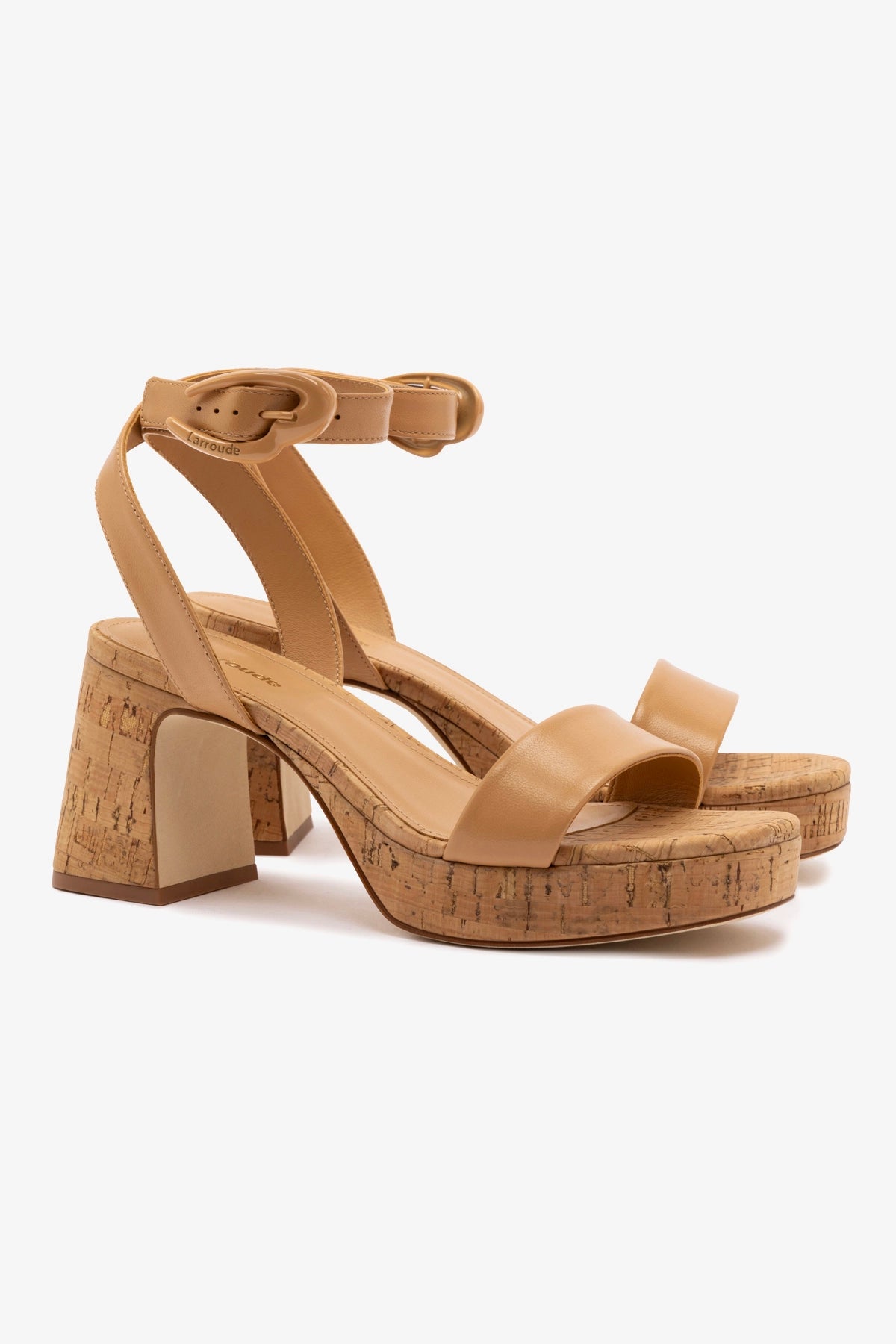 Dolly Verona Low Sandal Women's Tan Leather Cork Wedge Sandals - Comfortable Casual Summer Shoes for Beach, Vacation & Daily Wear