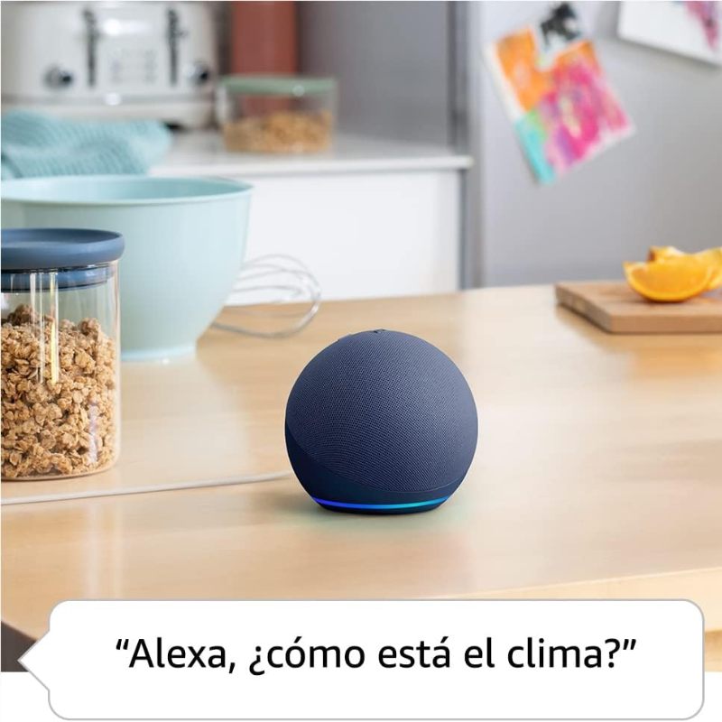 Amazon Echo Dot (5th Gen) Smart Speaker with Alexa - White - Perfect for Home, Office & Kitchen Use