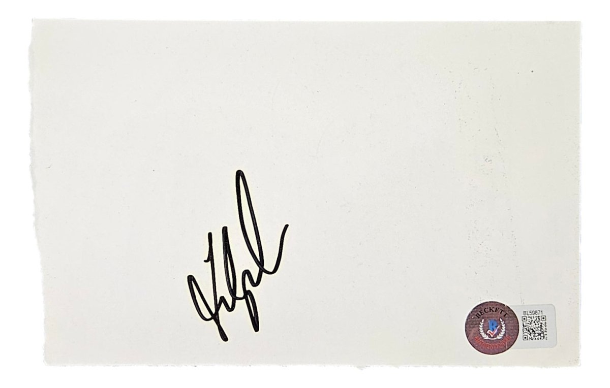 Fred Couples Autographed 4x6 PGA Tour Memorabilia - BAS BL59871 - Perfect for Golf Fans, Collectors, and Sports Memorabilia Displays