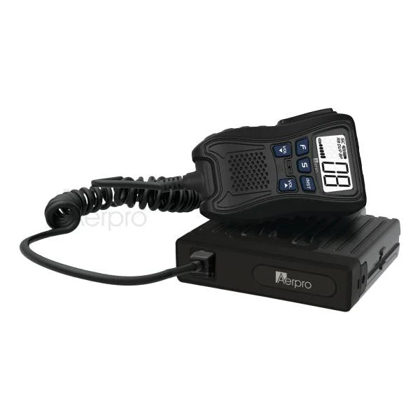 Aerpro 5W Ultra Compact Hideaway UHF CB Radio AP477H - Miniature CB Radio for Truckers & Off-Road Vehicles | Perfect for Long-Haul Driving & Emergency Communication