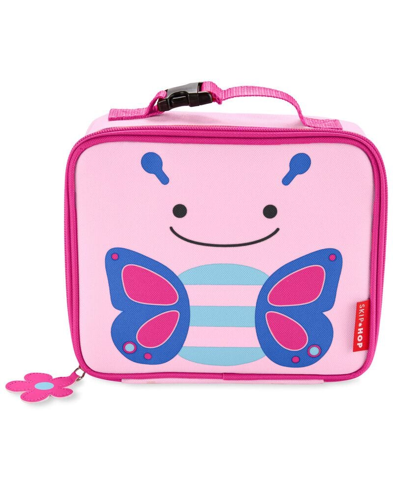 Skip Hop Zoo Insulated Lunch Bag for Kids - Fun Animal Design, Leak-Proof & Easy to Clean - Perfect for School, Picnics & Daycare Lunch Boxes