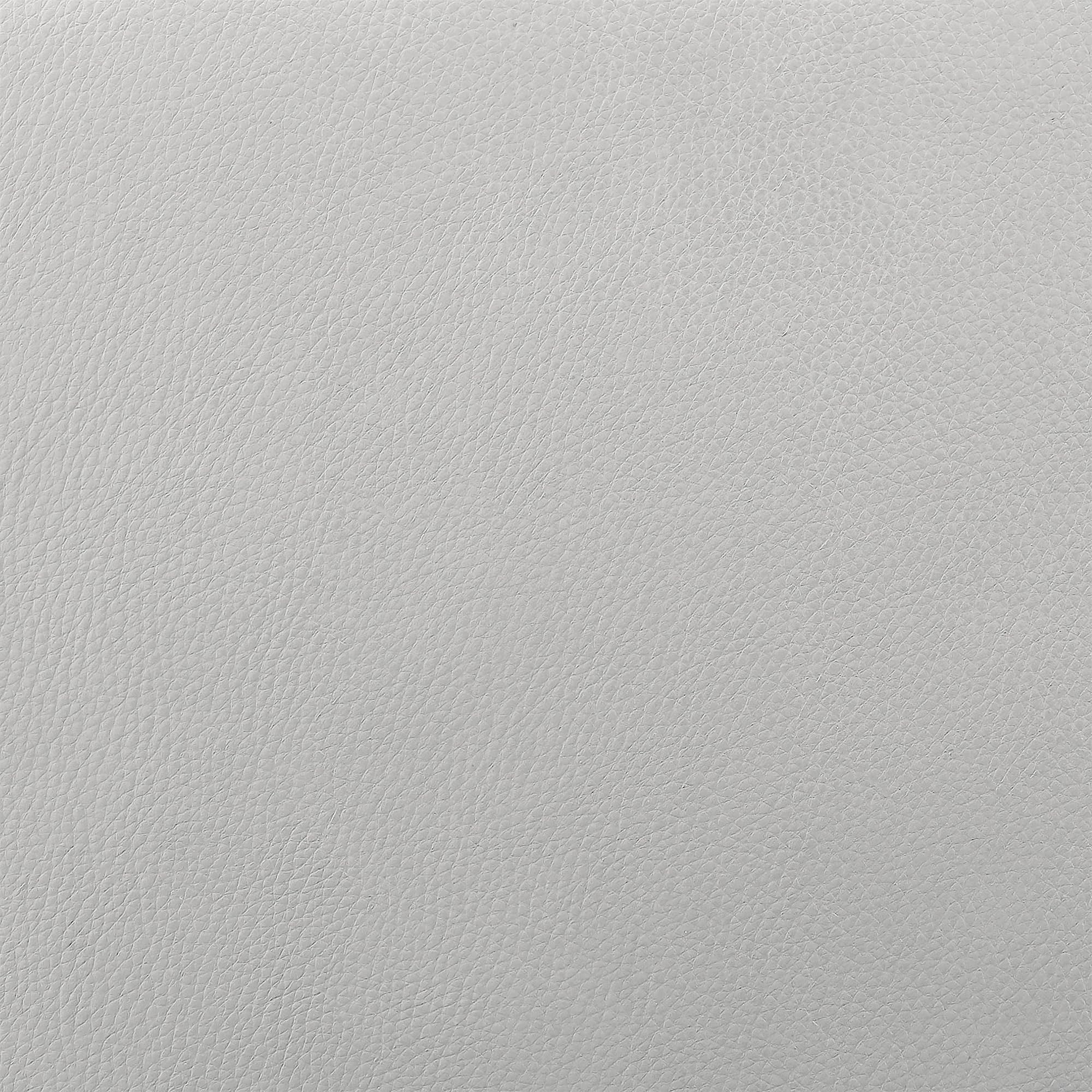 Armen Living Lizette Modern Top Grain Leather Power Recliner Accent Chair - Gray | Contemporary Living Room Furniture for Home Theater & Relaxation