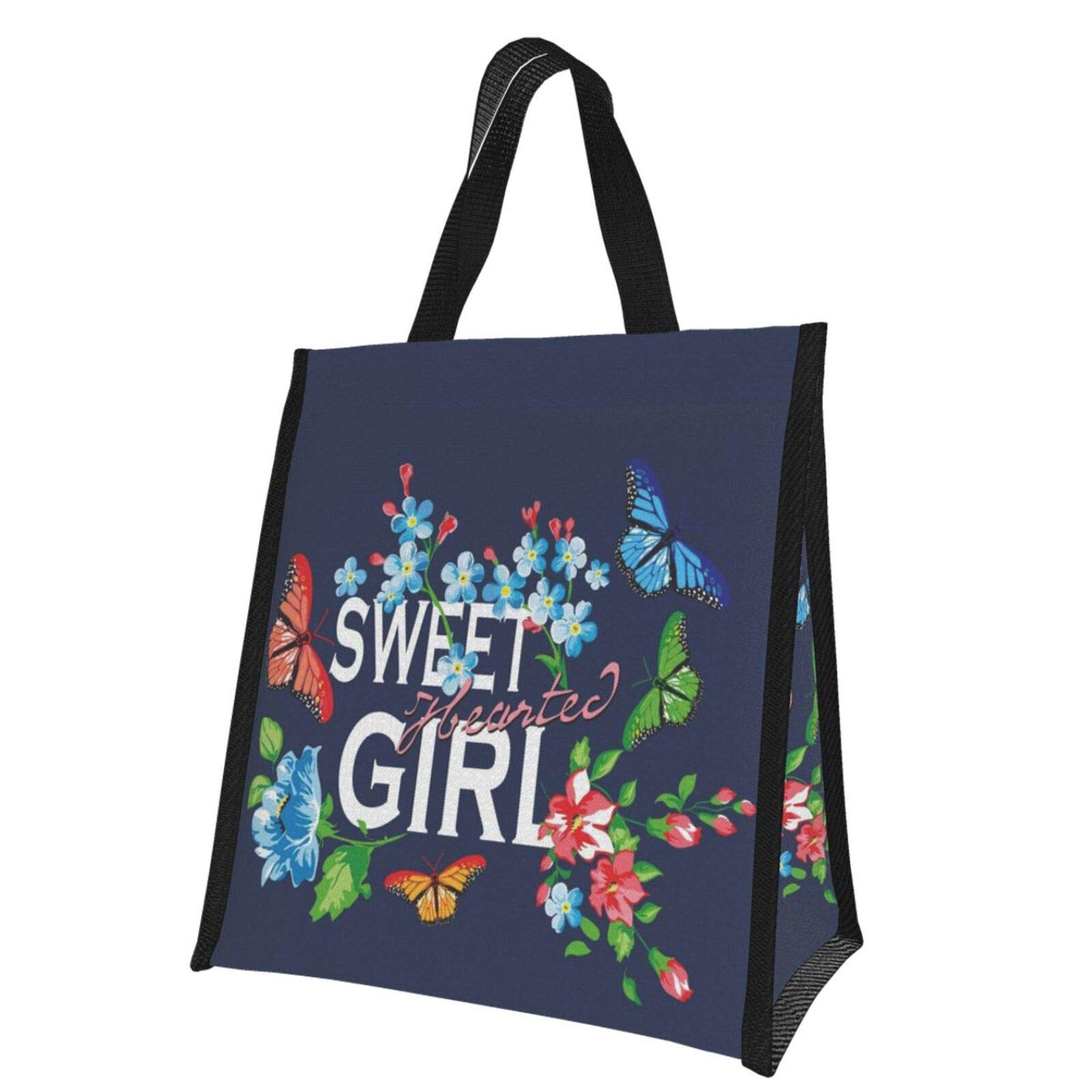 Reusable Insulated Lunch Bag for Women - Large 10 x 11 Inch Thermal Tote for Office, Work, School & Picnic | Perfect for Meal Prep, Daily Commute & Outdoor Activities