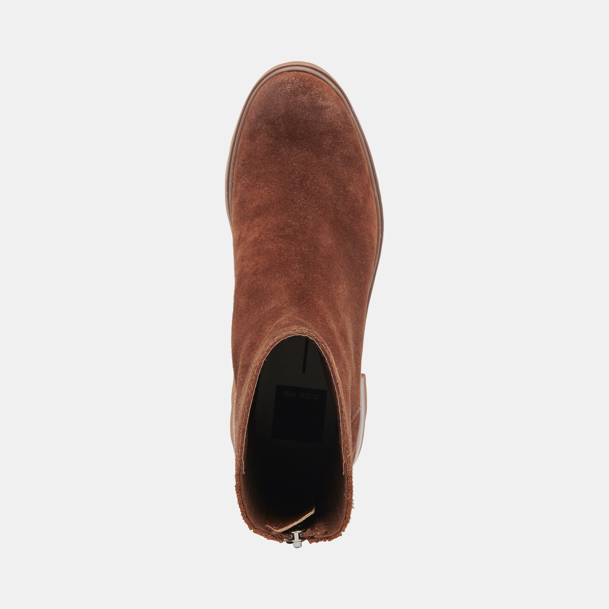 MARTEY H2O Wide Calf Boots in Cocoa Suede - Waterproof Winter Boots for Women, Comfortable Wide Width Riding Boots for Outdoor, Work & Casual Wear