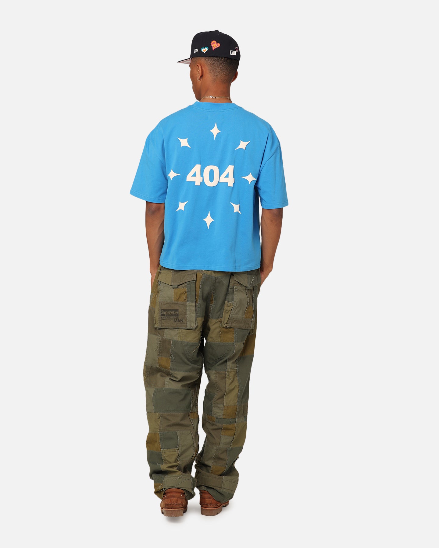 Vintage 404 Mid Century Art T-Shirt for Men & Women - Blue Retro Graphic Tee - Perfect for Casual Wear, Retro Parties & Unique Gifts