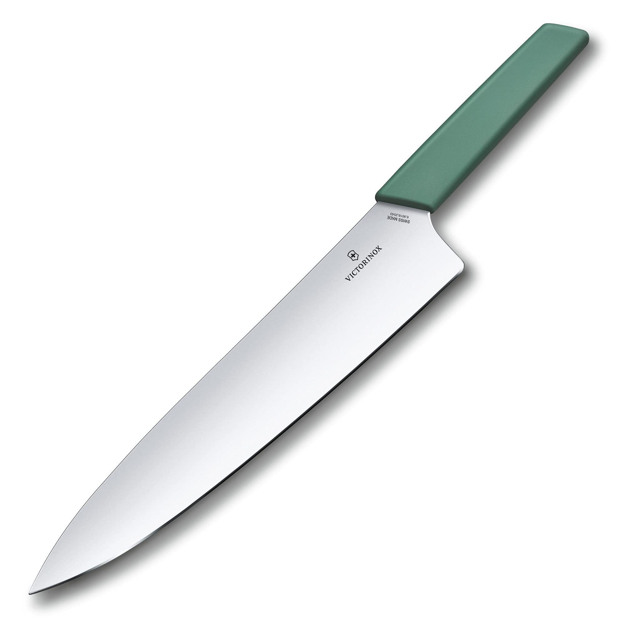 Victorinox Swiss Modern Carving Knife 9.8 Inch - Premium Stainless Steel Kitchen Knife for Slicing Meat, Roasts & Turkey - Perfect for Holiday Dinners & Professional Chefs