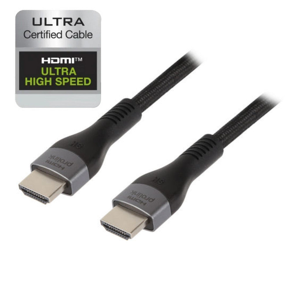 Prolink 8K Ultra High Speed HDMI 2.1 Cable 48Gbps - 6ft/10ft/15ft (Select Length) for Gaming, Home Theater & 4K/8K TV Setup